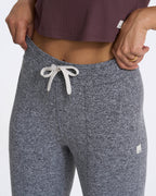 Halo Wide Leg Flare Pant | Heather Grey
