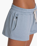 Halo Performance Short | Light Cloud Heather