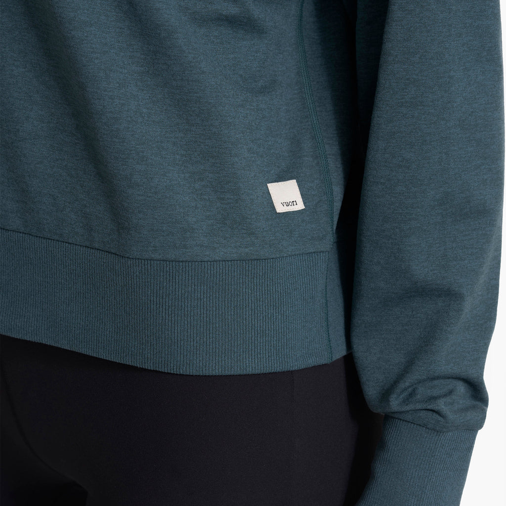Long-Sleeve Halo Crew | Stone Heather