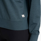 Long-Sleeve Halo Crew | Stone Heather