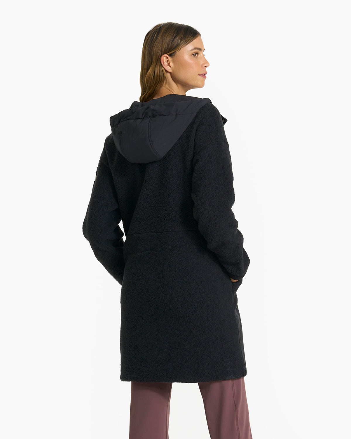 Sherpa Hooded Trench | Black