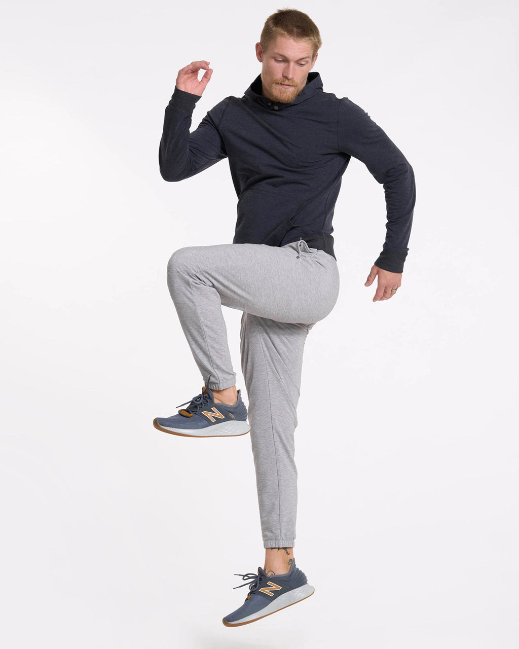 Austin Sweatpant | Light Heather Grey