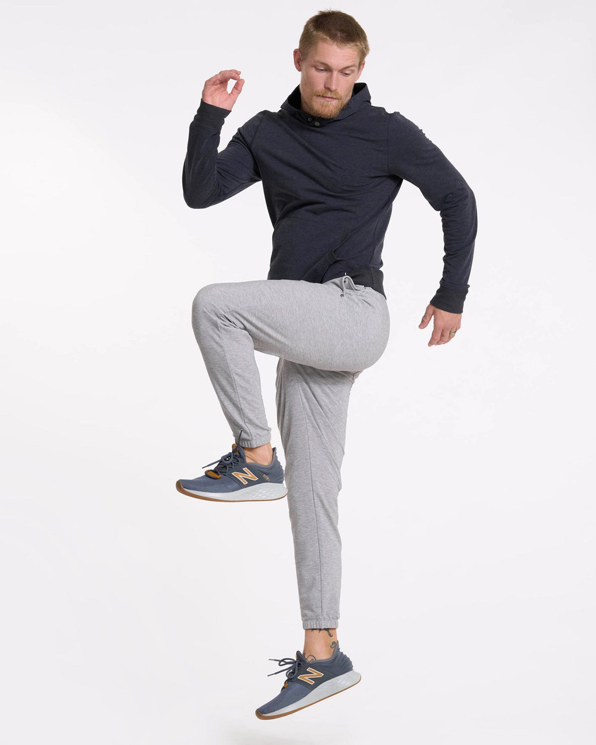Austin Sweatpant | Light Heather Grey