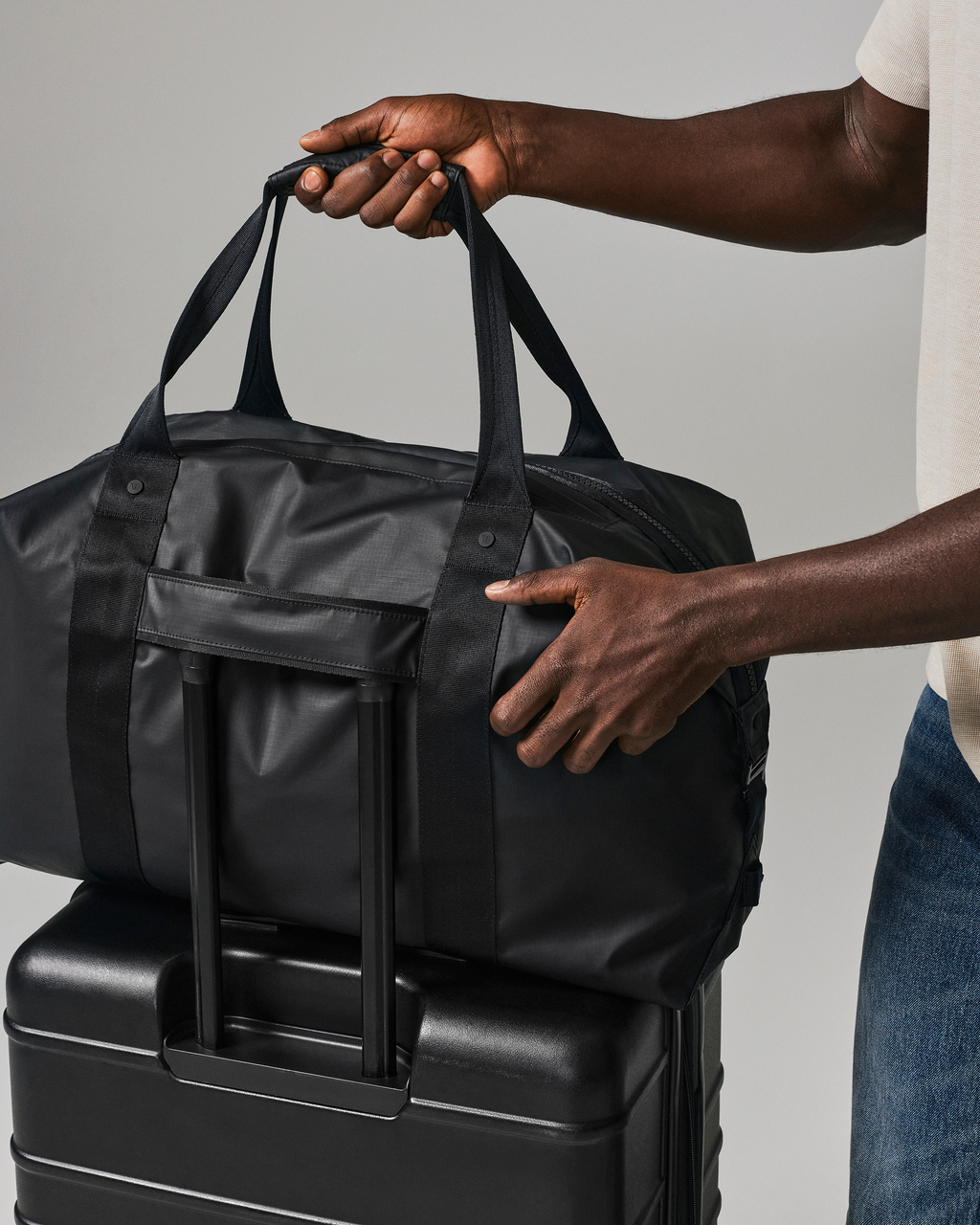 Wayward Utility Weekender Bag | Black