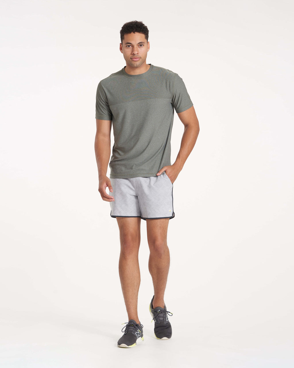 Grandview Tech Tee | Oregano Heather