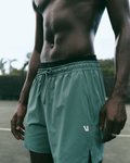 Crosscourt Short Unlined 5 | Dark Cyan