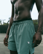 Crosscourt Short Unlined 5 | Dark Cyan