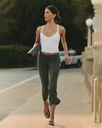 Daily Form Ankle Pant | Dark Jade