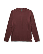Long Sleeve Current Tech Tee | Chestnut