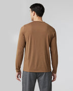 Long Sleeve Current Tech Tee | Pecan