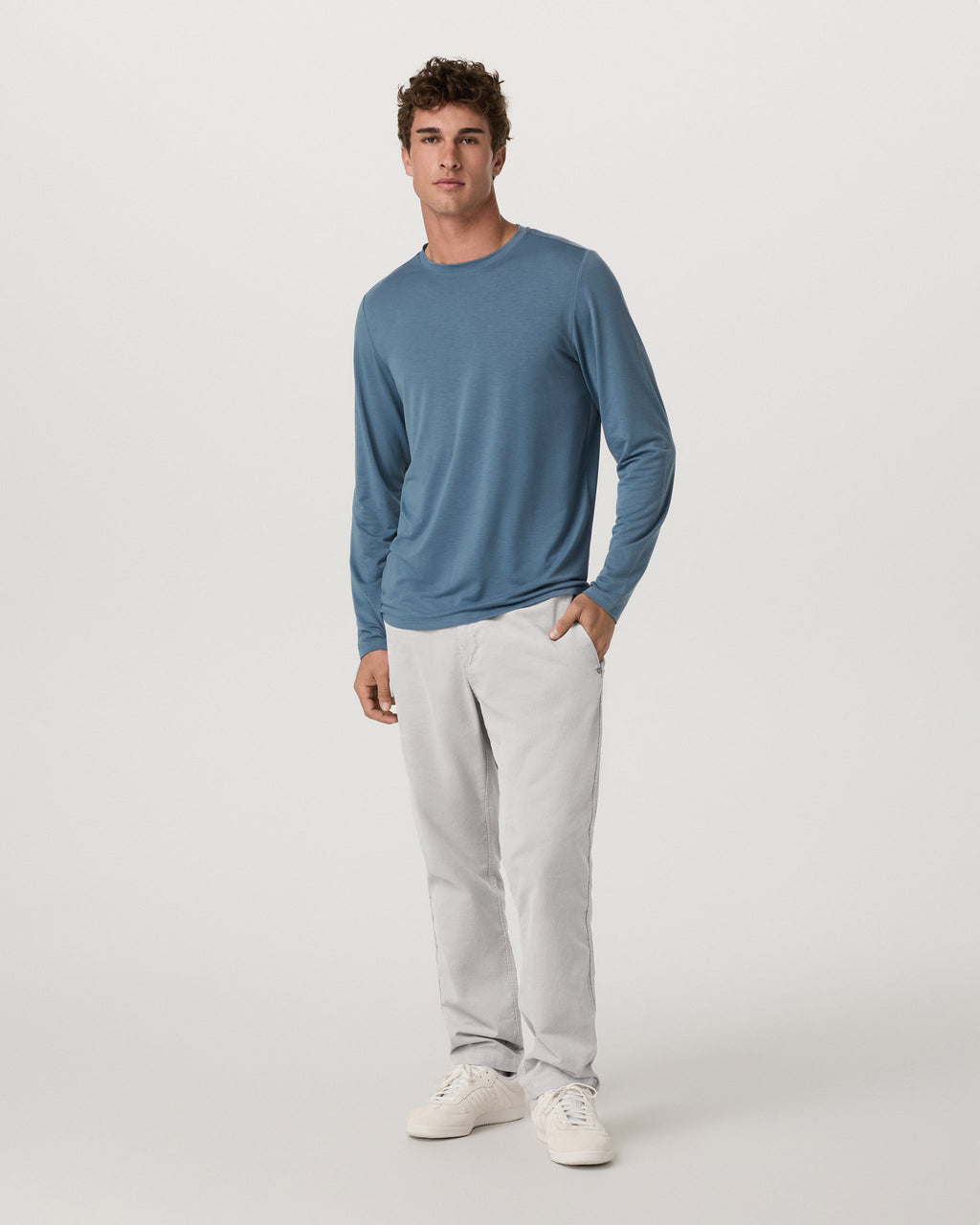 Long Sleeve Current Tech Tee | Pond