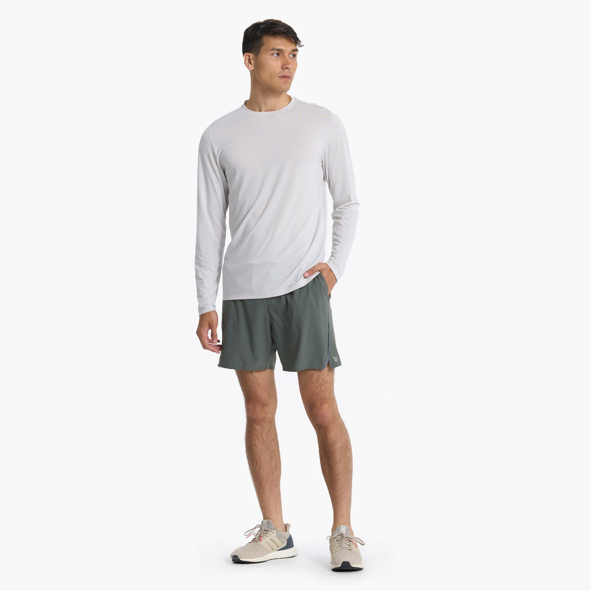 Long Sleeve Current Tech Tee | Salt