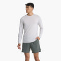 Long Sleeve Current Tech Tee | Salt