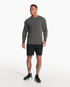 Long Sleeve Current Tech Tee | Shale