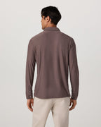Long Sleeve Strato Tech Polo | Huckleberry Heather