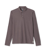 Long Sleeve Strato Tech Polo | Huckleberry Heather
