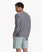 Long Sleeve Uluwatu 23 Water Tee | Charcoal Heather
