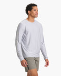 Long Sleeve Uluwatu 23 Water Tee | Platinum Heather