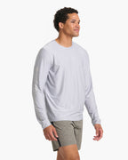 Long Sleeve Uluwatu 23 Water Tee | Platinum Heather