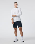 Long Sleeve Viewpoint Performance Tee | White