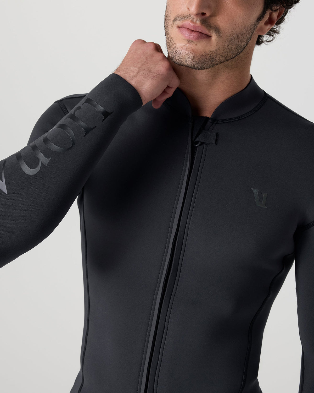 Long Sleeve Yulex Wetsuit Top | Washed Black