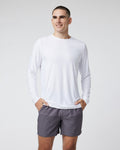 Long Sleeve Strato Graphic Tee | White