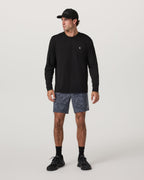 Long Sleeve Clearview Seamless Tee | Black