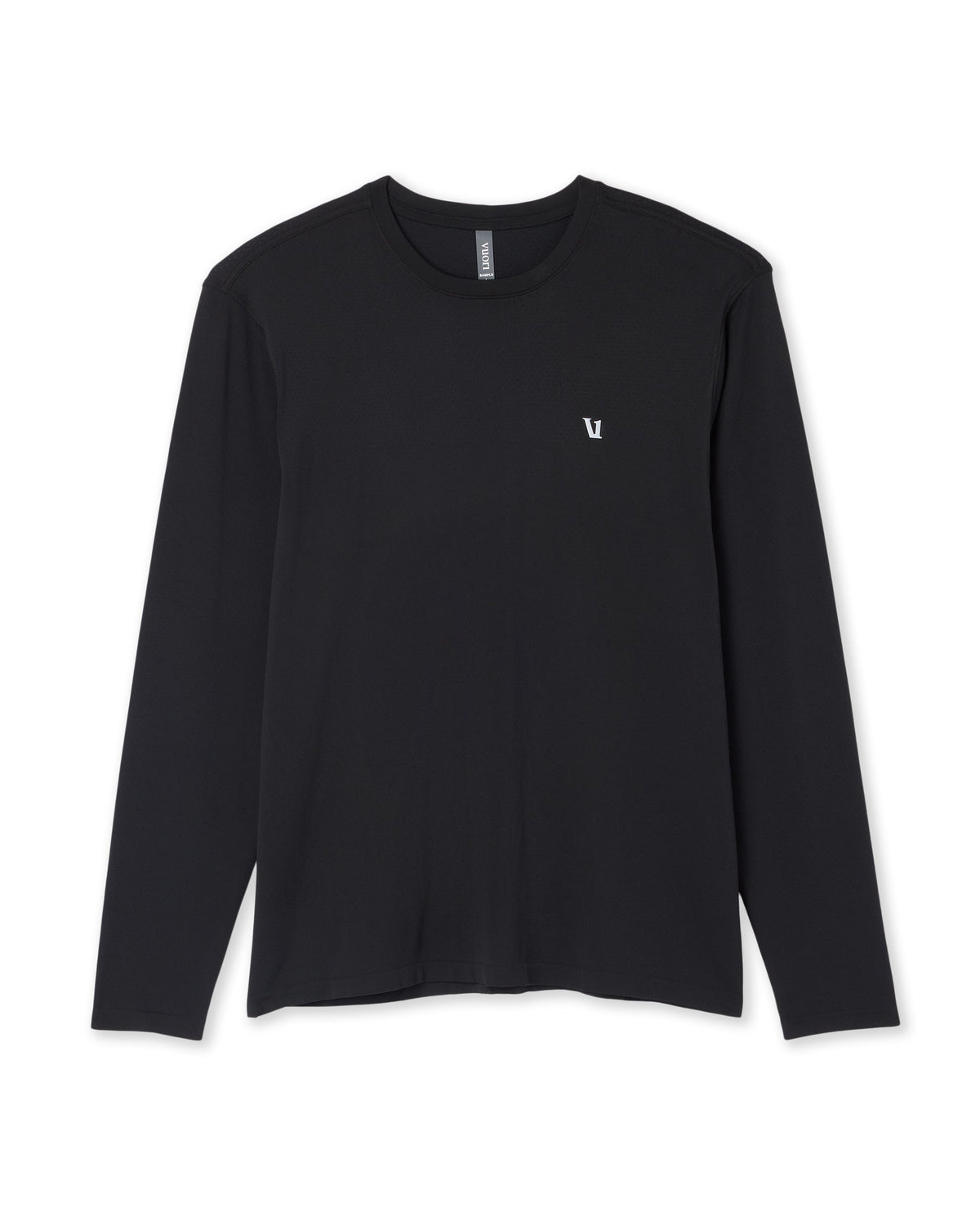 Long Sleeve Clearview Seamless Tee | Black