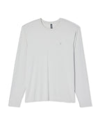 Long Sleeve Clearview Seamless Tee | Frost Grey