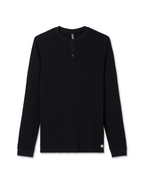 Waffle Henley | Black