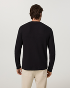 Waffle Henley | Black