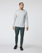 Long Sleeve Tradewind Performance Tee 2.0 | Sky Grey Heather