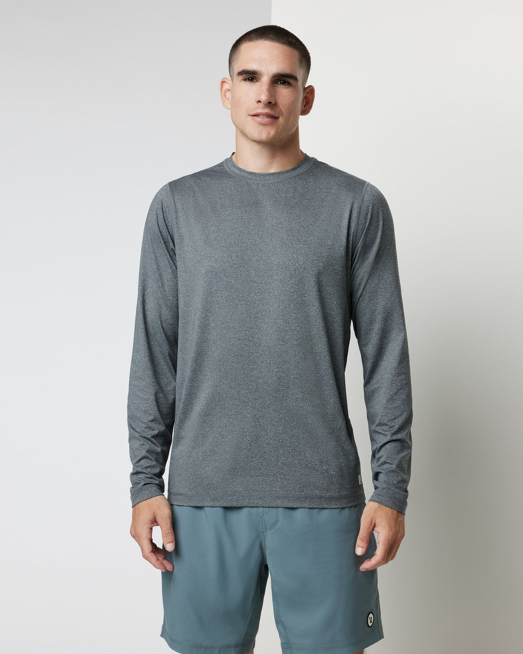 Long Sleeve Tradewind Performance Tee 2.0 | Heather Grey