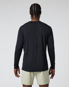 Long Sleeve Terra Run Tee | Black