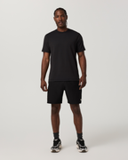 Short Sleeve Ponto Performance Tee | Solid Black