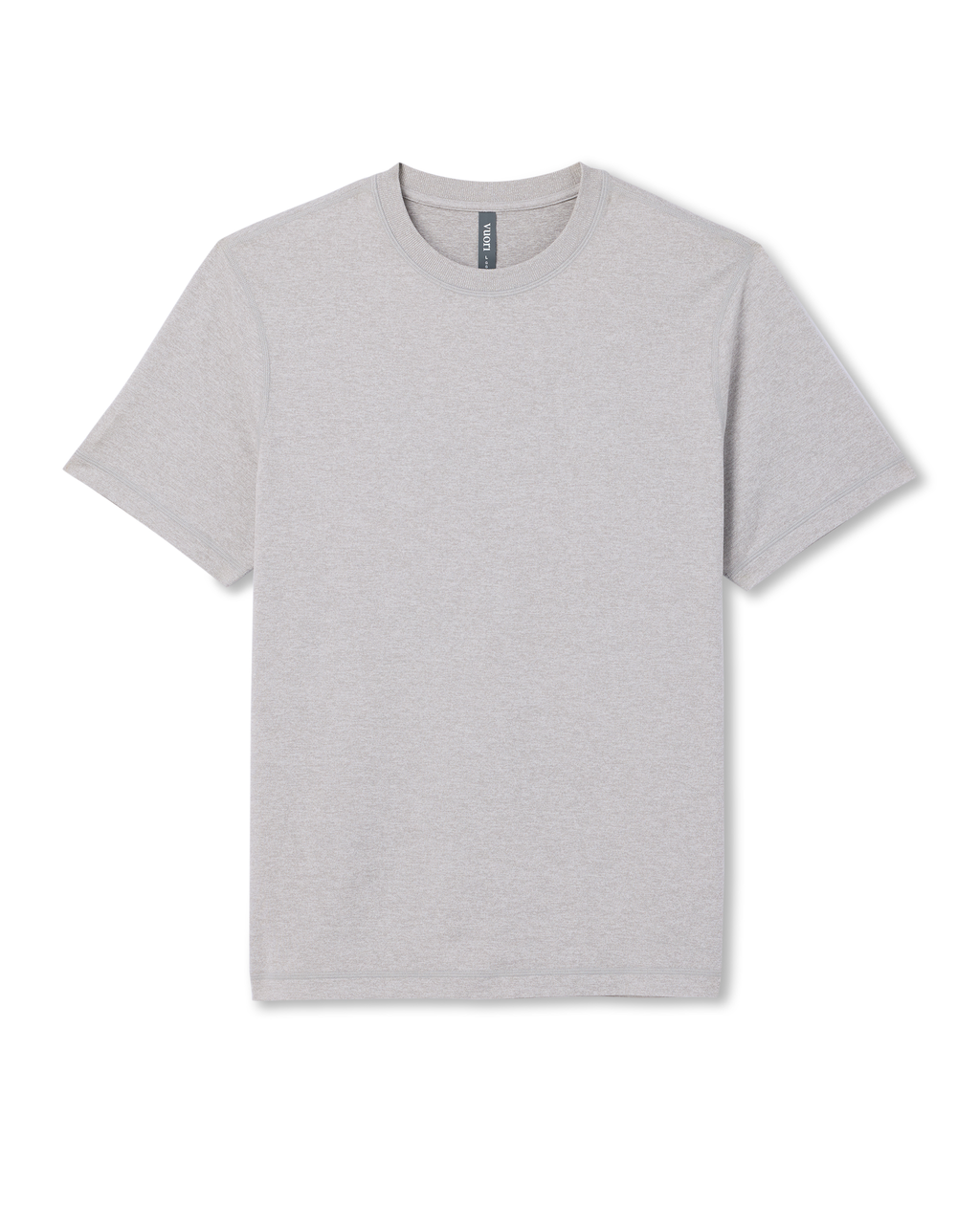 Short Sleeve Ponto Performance Tee | Light Heather Grey