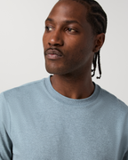 Short Sleeve Ponto Performance Tee | Foggy Blue Heather