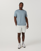 Short Sleeve Ponto Performance Tee | Foggy Blue Heather