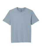 Short Sleeve Ponto Performance Tee | Foggy Blue Heather