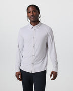 Long Sleeve TravelLite Button Down | Frost Grey