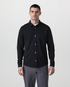 Long Sleeve North Beach Button Down | Black