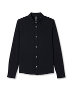 Long Sleeve North Beach Button Down | Black