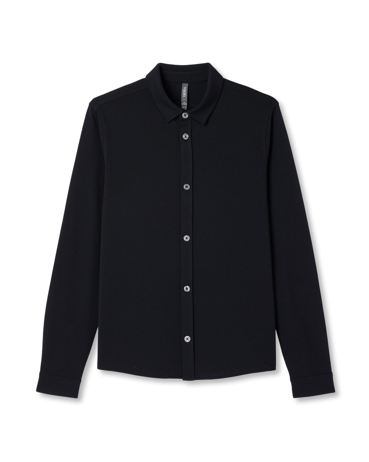 Long Sleeve North Beach Button Down | Black