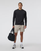Long Sleeve Ponto Performance Tee | Black Heather