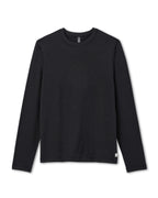 Long Sleeve Ponto Performance Tee | Black Heather