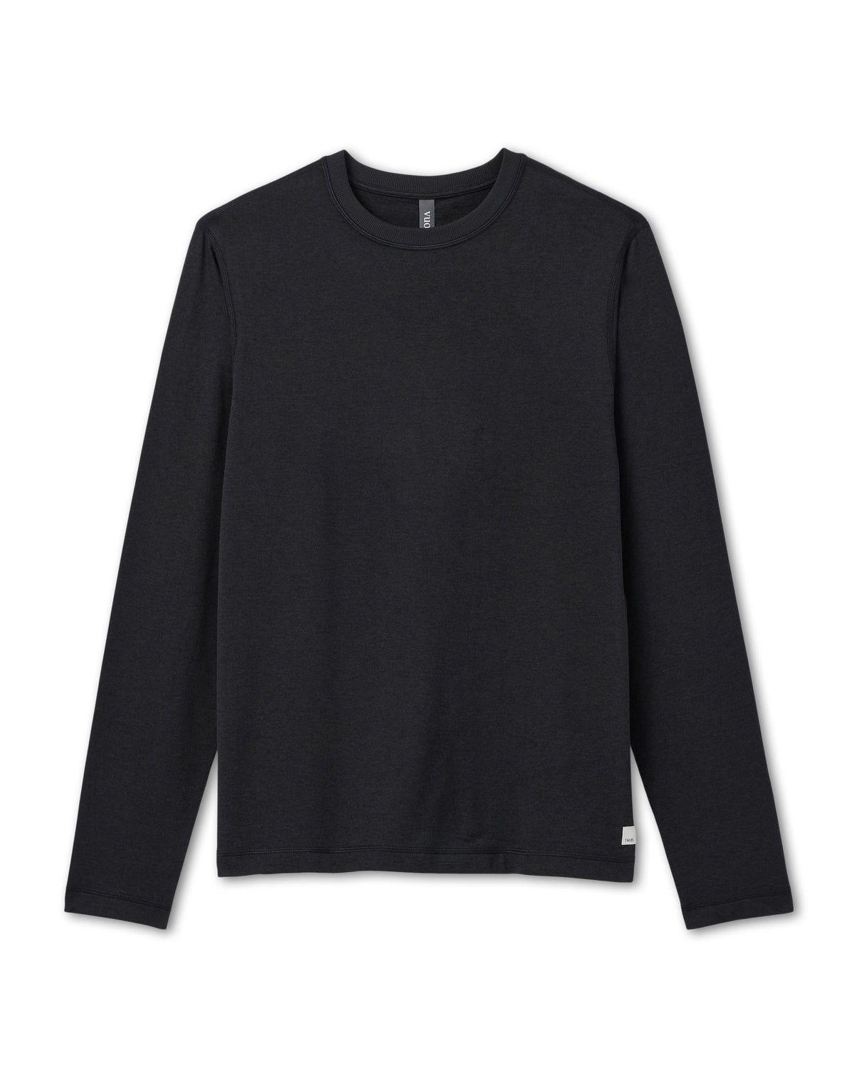 Long Sleeve Ponto Performance Tee | Black Heather