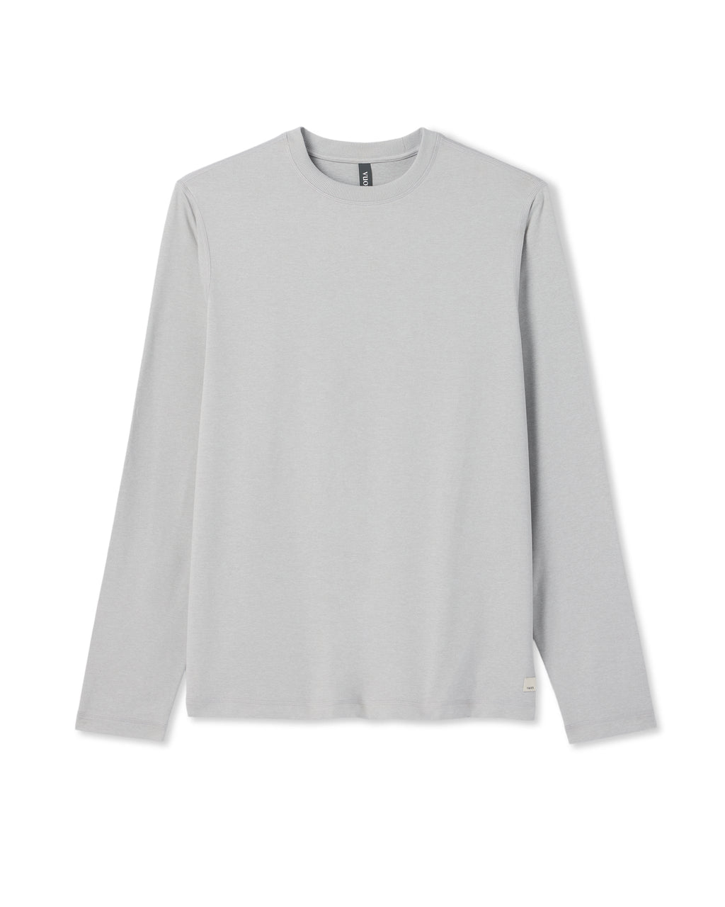 Long Sleeve Ponto Performance Tee | Frost Grey Heather