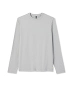 Long Sleeve Ponto Performance Tee | Frost Grey Heather