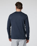 Long Sleeve Ponto Performance Tee | Midnight Heather
