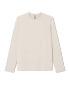 Long Sleeve Ponto Performance Tee | Oatmeal Heather